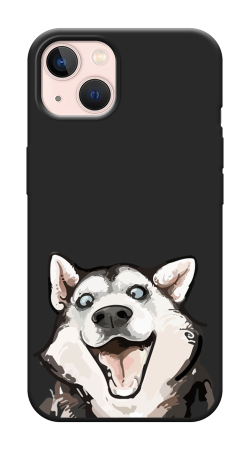 

Чехол Awog на Apple iPhone 13 / Айфон 13 "Радостный хаски", Разноцветный, 14252-1