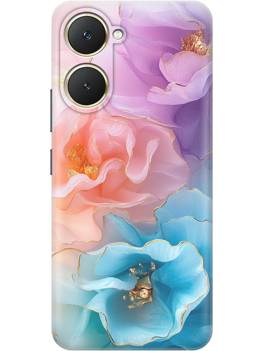 

Силиконовый чехол на Vivo Y03 с принтом "Изумительные цветы", Прозрачный;фиолетовый;голубой;оранжевый;розовый, 783986823