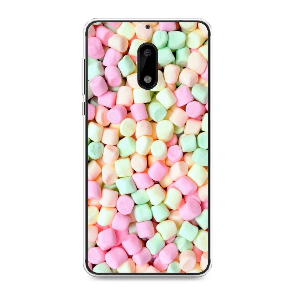 

Чехол Awog на Nokia 6 / Нокиа 6 "Marshmallows", Зеленый;желтый;розовый, 120350-10