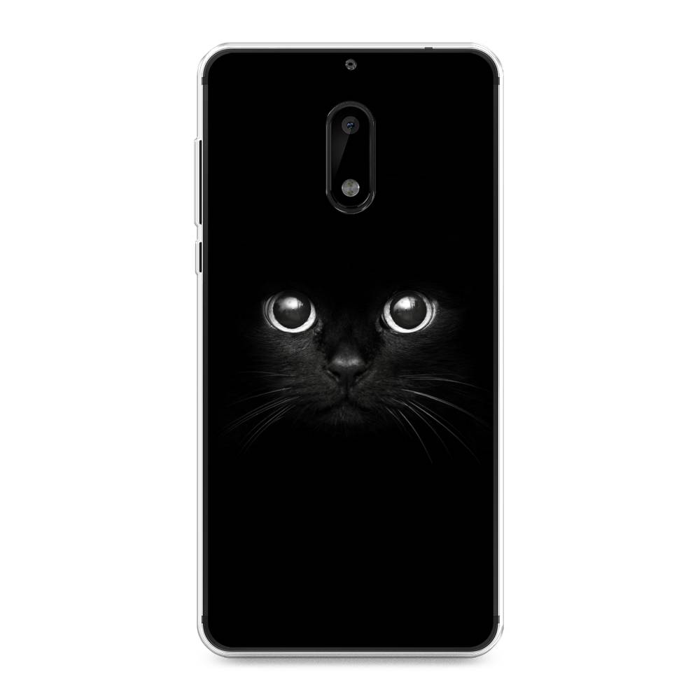 

Чехол Awog на Nokia 6 / Нокиа 6 "Взгляд черной кошки", Черный, 120350-1