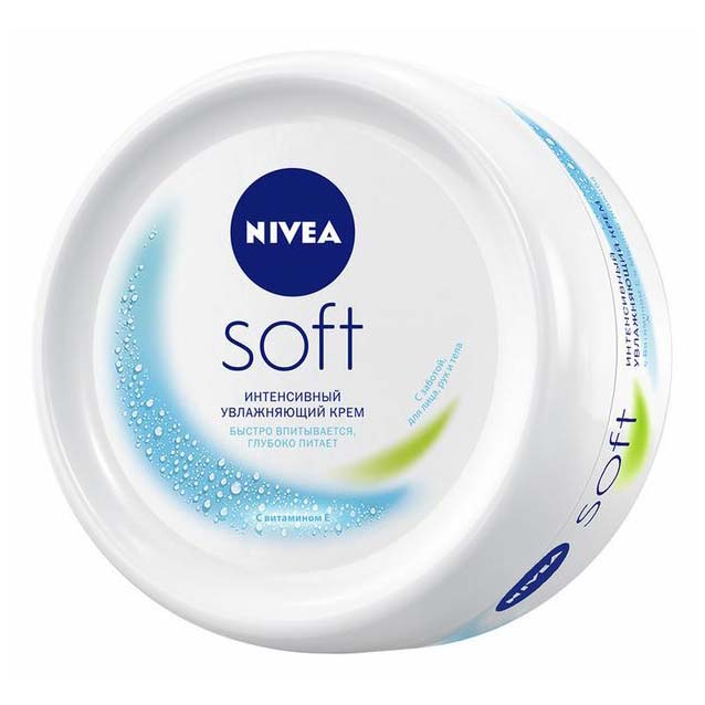 Крем для лица и тела Nivea Soft Интенсивный увлажняющий 200 мл