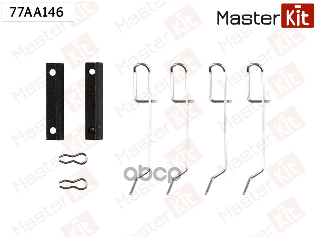 

Комплект Установочный Тормозных Колодок MasterKit 77AA146