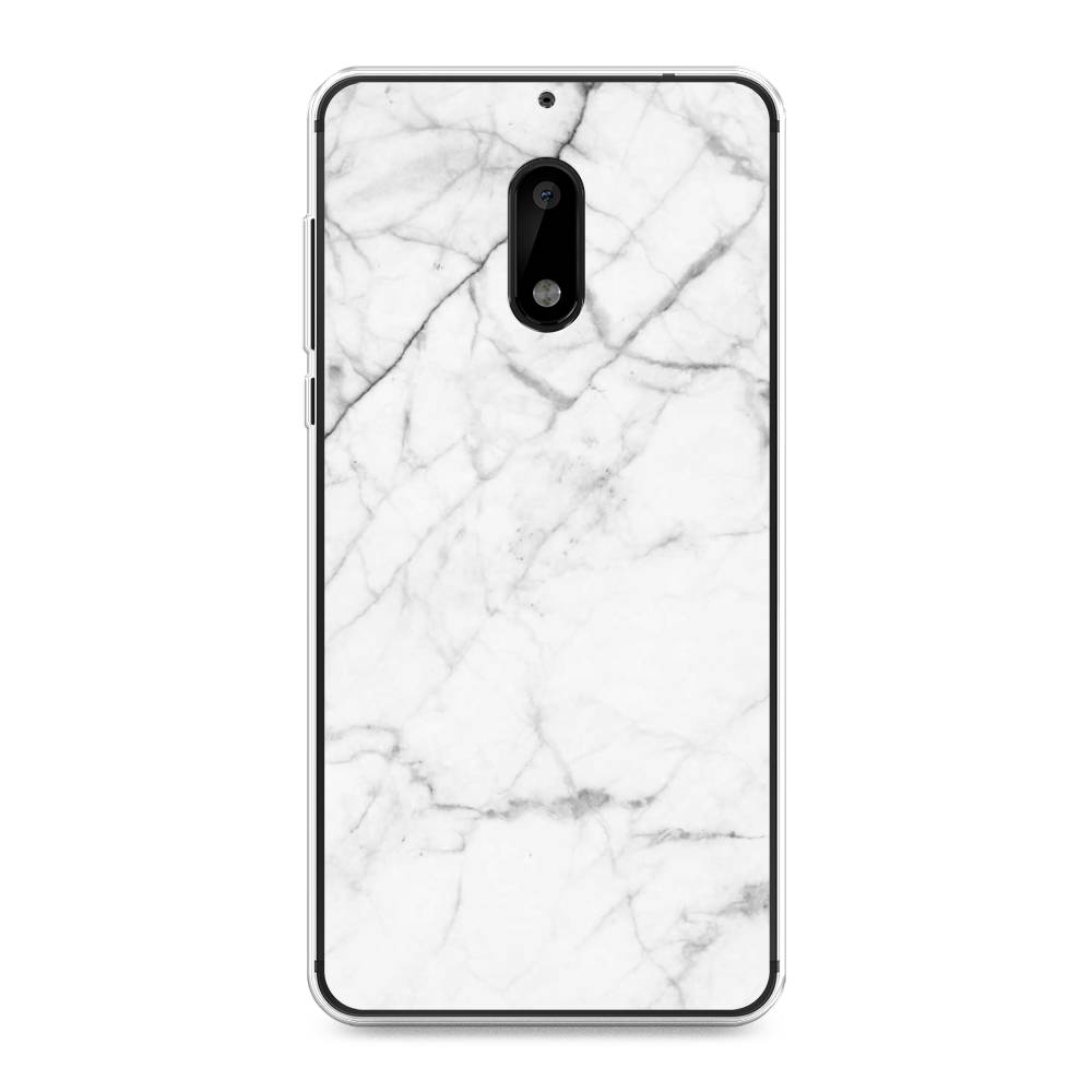 

Чехол Awog на Nokia 6 / Нокиа 6 "Светлый мрамор", Серый, 120350-3