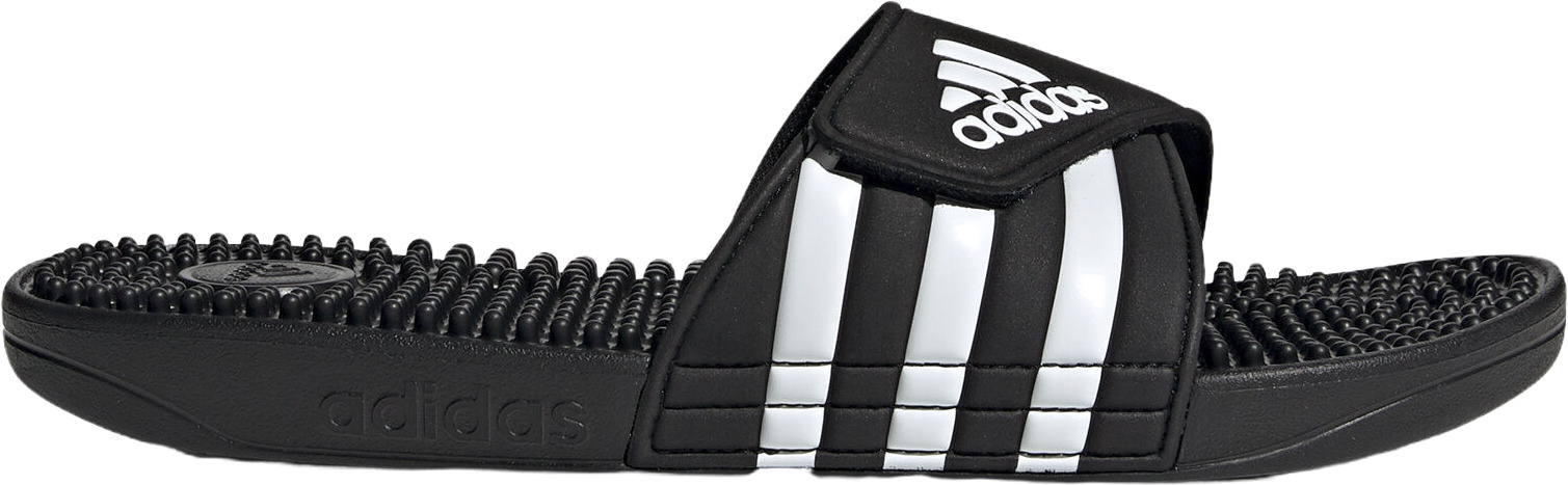 

Шлепанцы унисекс Adidas Adissage черные 6 UK, Черный, Adissage