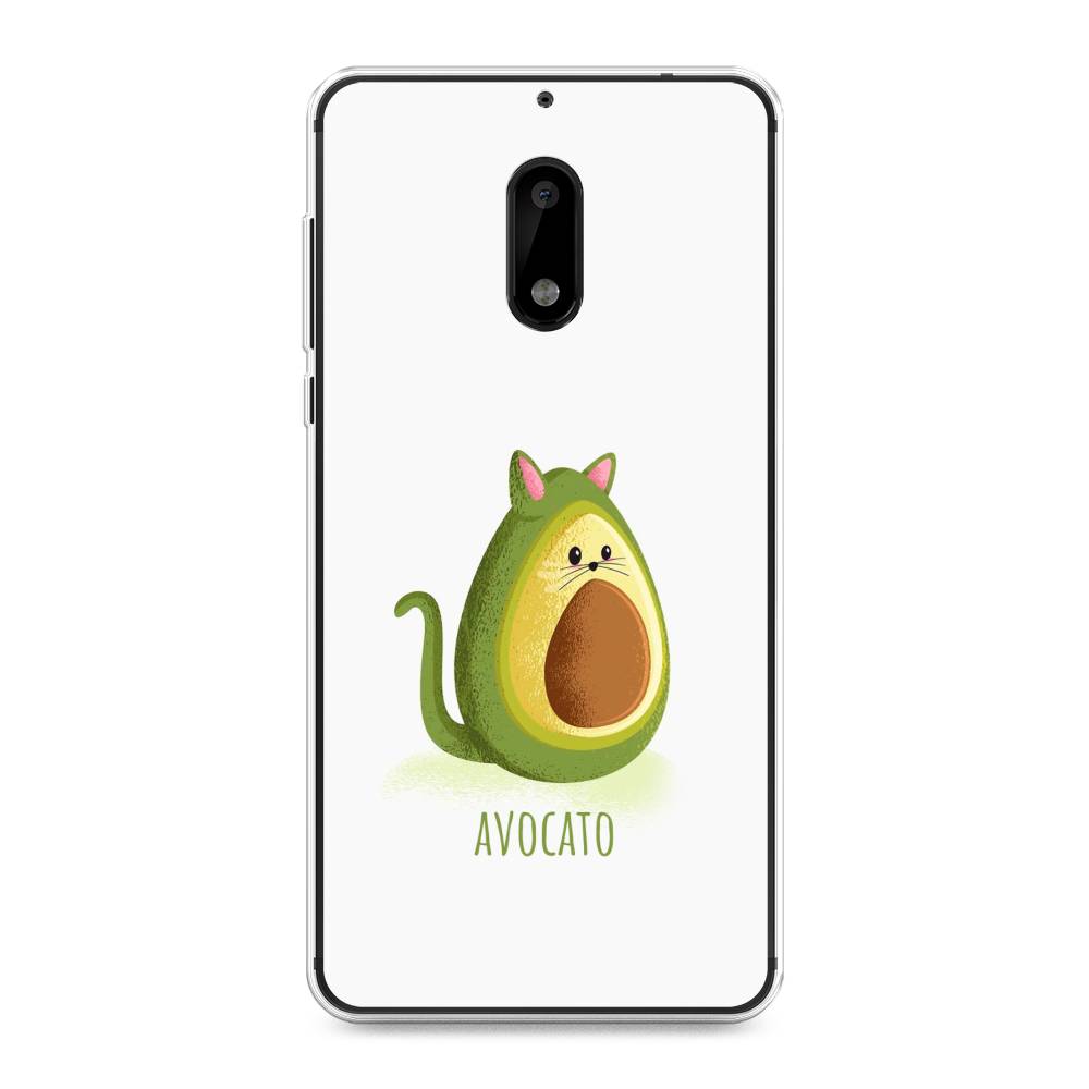 

Чехол Awog на Nokia 6 / Нокиа 6 "Avocato", Зеленый;коричневый, 120350-10