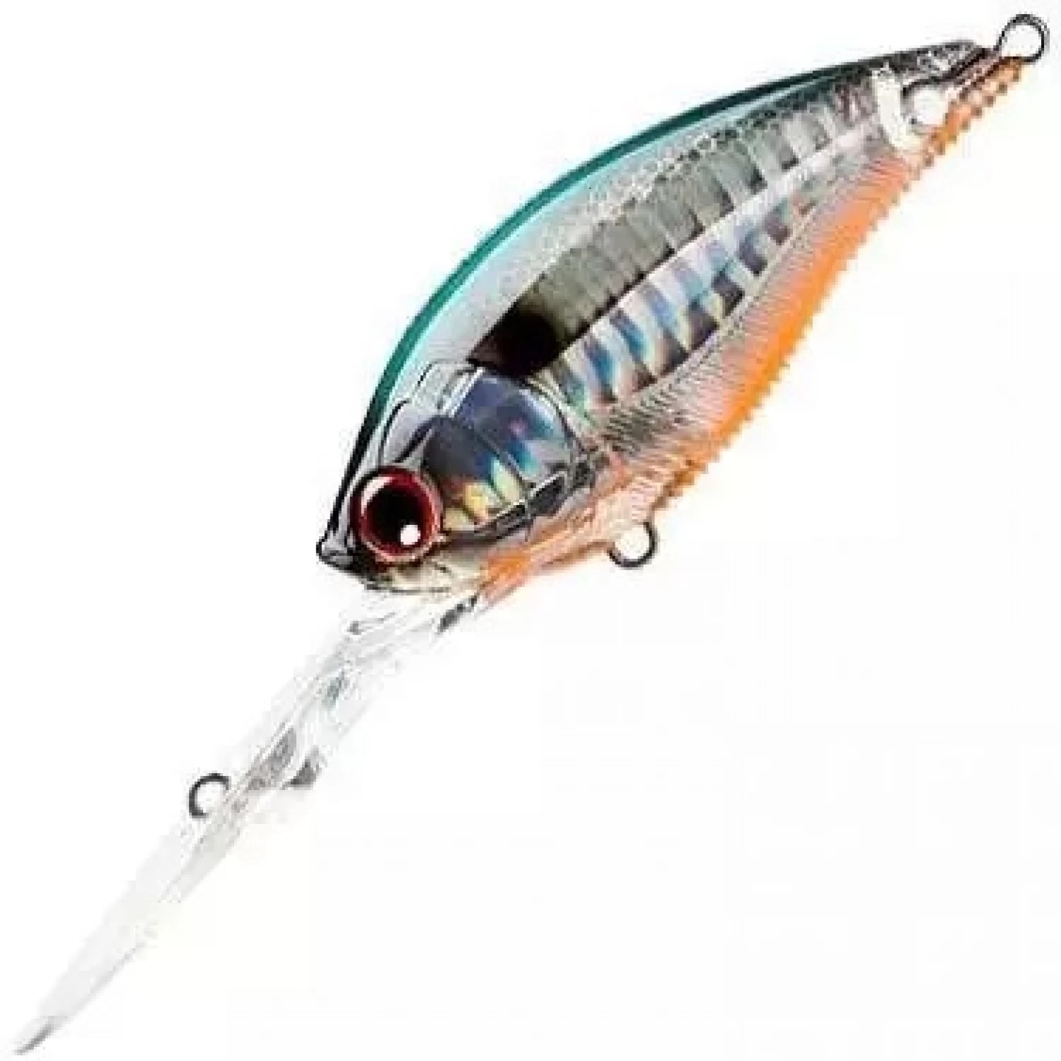 

Воблер R1108 PTSH Yo Zuri 3DB DEEP CRANK 70F, Разноцветный, Приманки