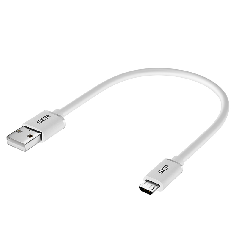 

Кабель Greenconnect USB Type A - Micro USB B вилка-вилка 0.5м (GCR-53230 0.5m) белый