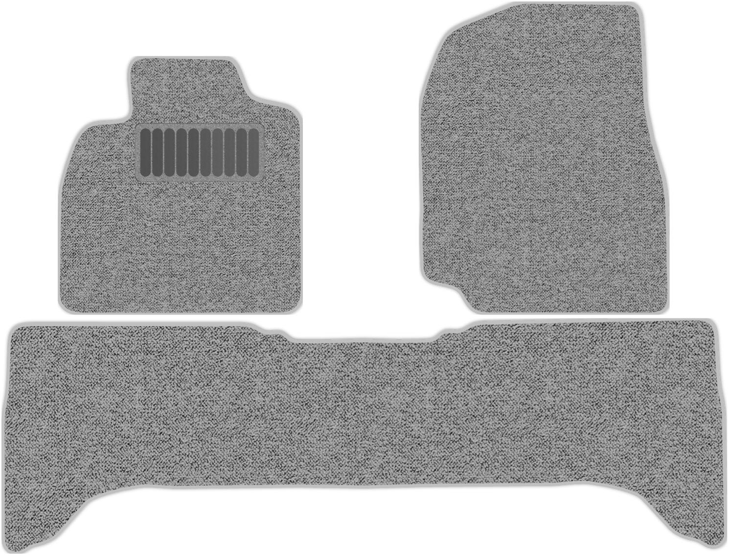 

Коврики в салон Комфорт для Toyota Land Cruiser 10 2002 - 2007, 3 шт. серый, текстиль, 4818-W3N-D