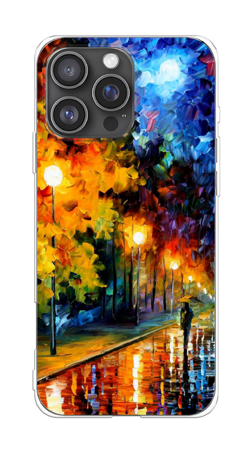 

Чехол на Apple iPhone 16 Pro Max "Безлюдная улочка", Оранжевый;желтый;синий, 16350-1