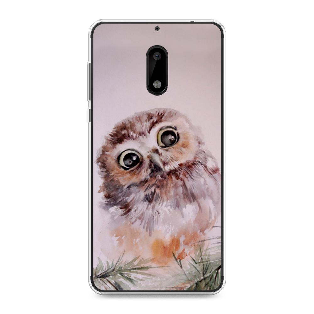 

Чехол Awog на Nokia 6 / Нокиа 6 "Сова на розовом", Розовый;коричневый, 120350-1