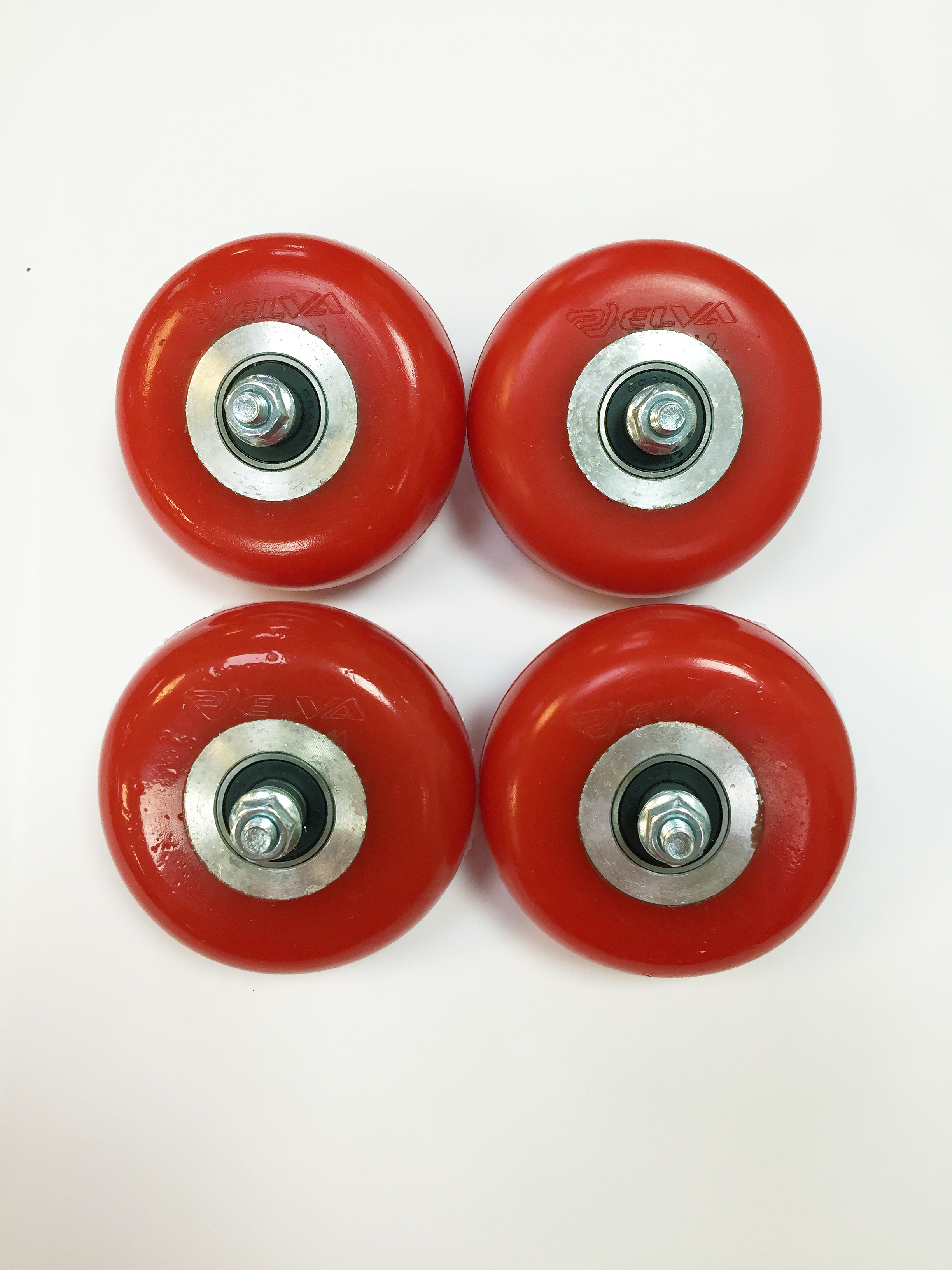

Комплект колес (4 шт) Elva W-SK70PU SKATE, Красный, CL67-50R