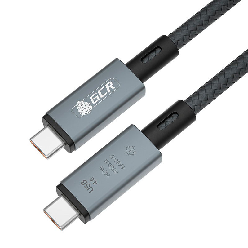 

Кабель USB4 Тип C - USB4 Тип C Greenconnect GCR-54952 1.0m, GCR-54952 1.0m
