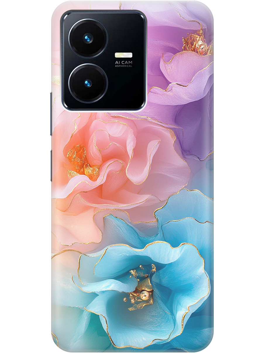 

Силиконовый чехол на Vivo Y22 с принтом "Изумительные цветы", Прозрачный;фиолетовый;голубой;оранжевый;розовый, 766400623