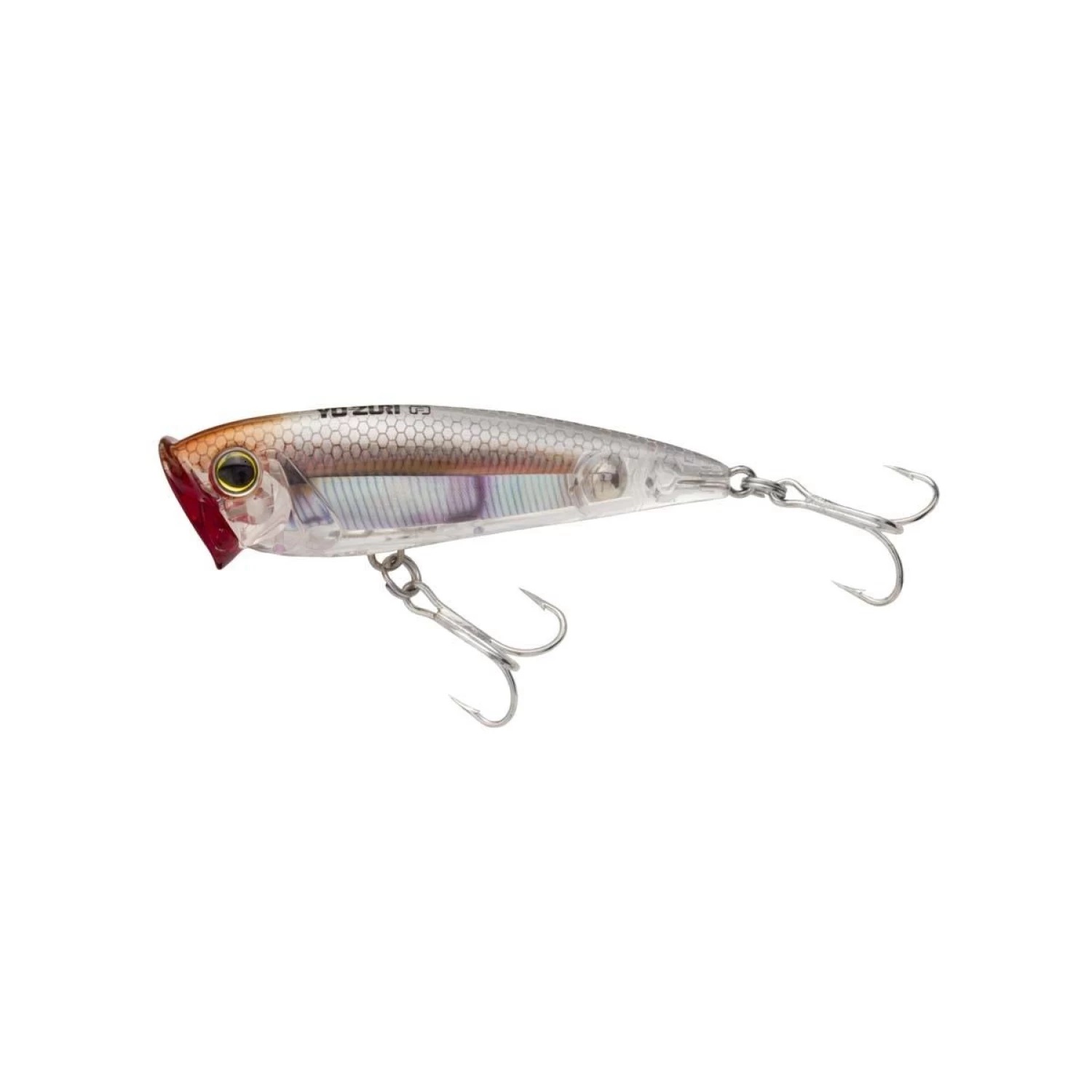 

Воблер R1210 RGLM Yo Zuri 3D INSHORE POPPER (F) 70mm, Разноцветный, Приманки