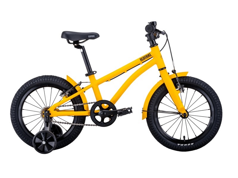 Велосипед Bear Bike Kitez 16, год 2021 желтый