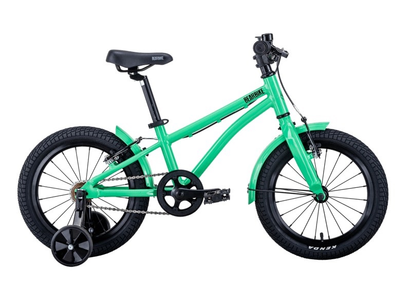 

Велосипед Bear Bike Kitez 16, год 2021 зеленый, Kitez 16 2021