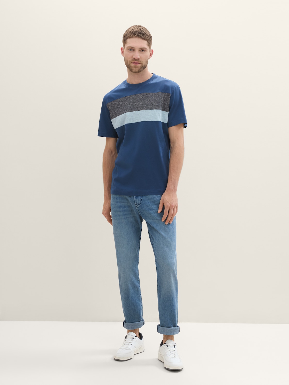

Джинсы мужские TOM TAILOR 1035878 синие 34/34, Синий, 1035878