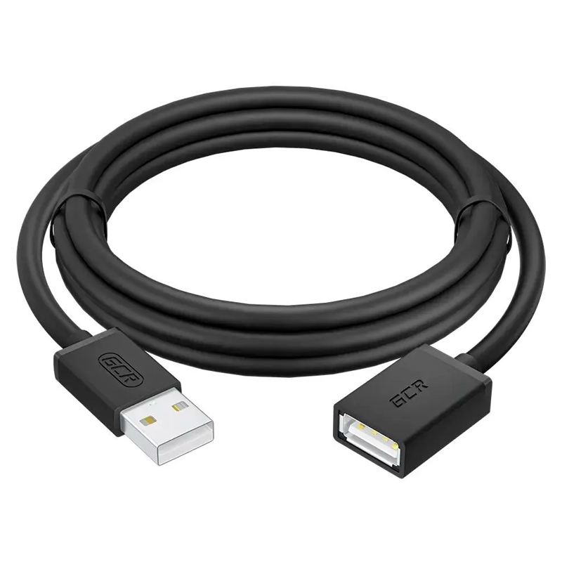 

Удлинитель USB 2.0 Тип A - A Greenconnect GCR-55070 1.5m, Черный, GCR-55070 1.5m