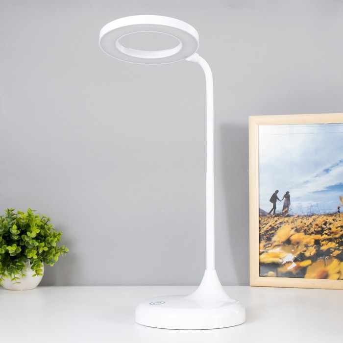 

Настольная лампа Risalux Джасти LED 2.5Вт АКБ USB белый