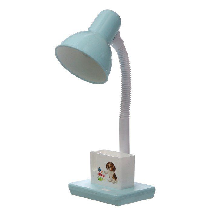 Настольная лампа Risalux Джуни Е27 40Вт голубой