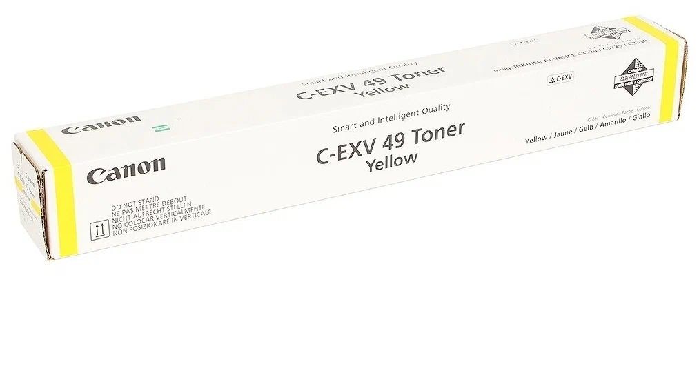 

Картридж Canon C-EXV 49 Yellow для C3320, Желтый, C-EXV 49 Yellow