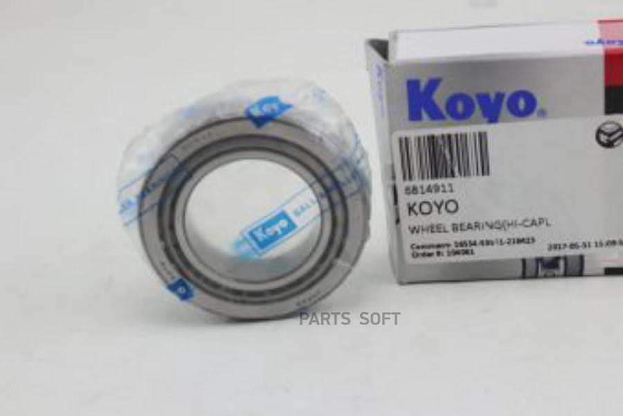 

Подшипник Опорный Bearing, Tapered Koyo 6814911