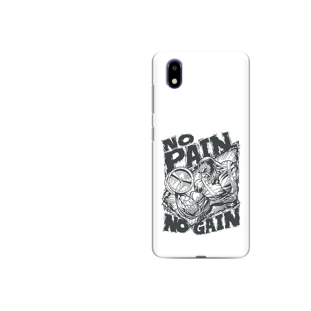 

Чехол MyPads Tocco для ZTE Blade A31 Lite бодибилдинг тяжелая работа (PT162823.461.238), Прозрачный, Tocco