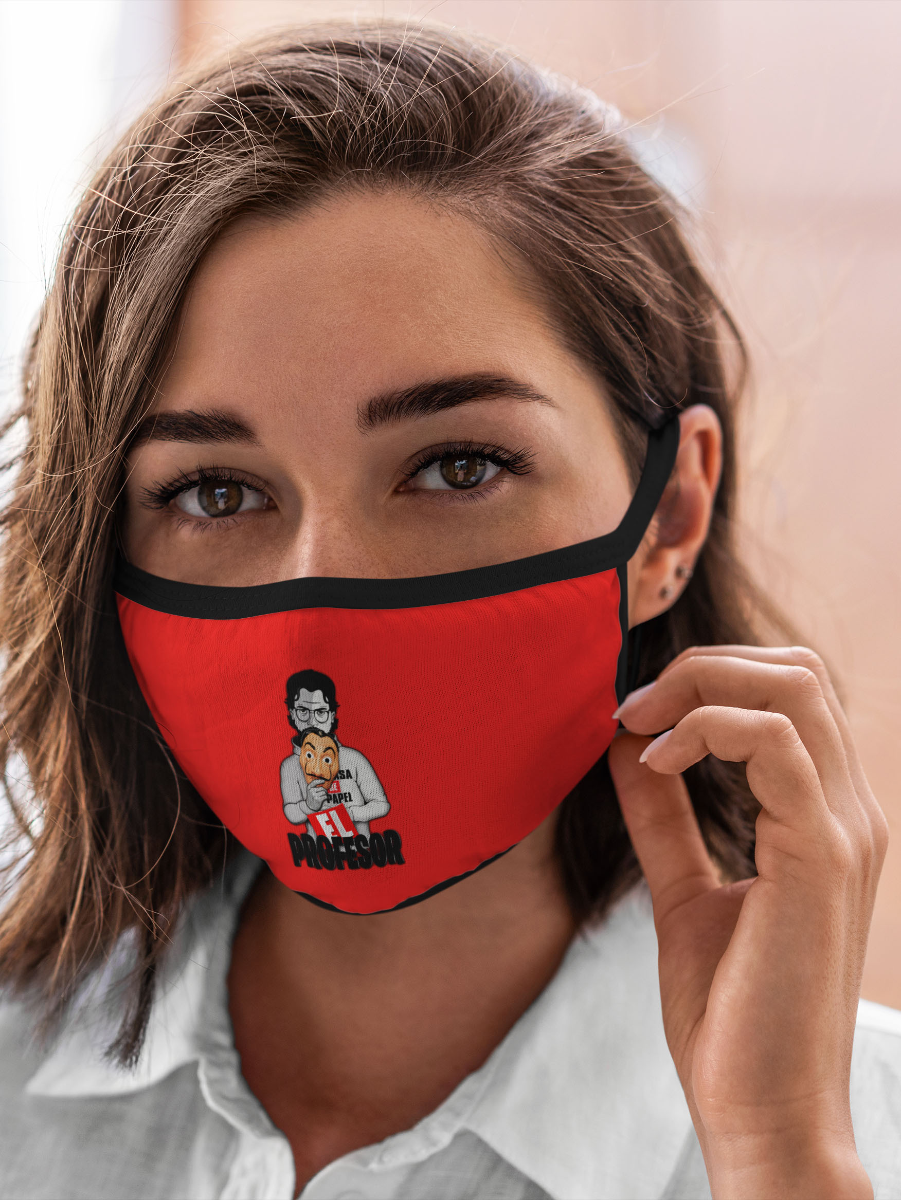 

Многоразовая маска унисекс Burnettie Бумажный Дом La Casa De Papel, Разноцветный, Бумажный Дом La Casa De Papel