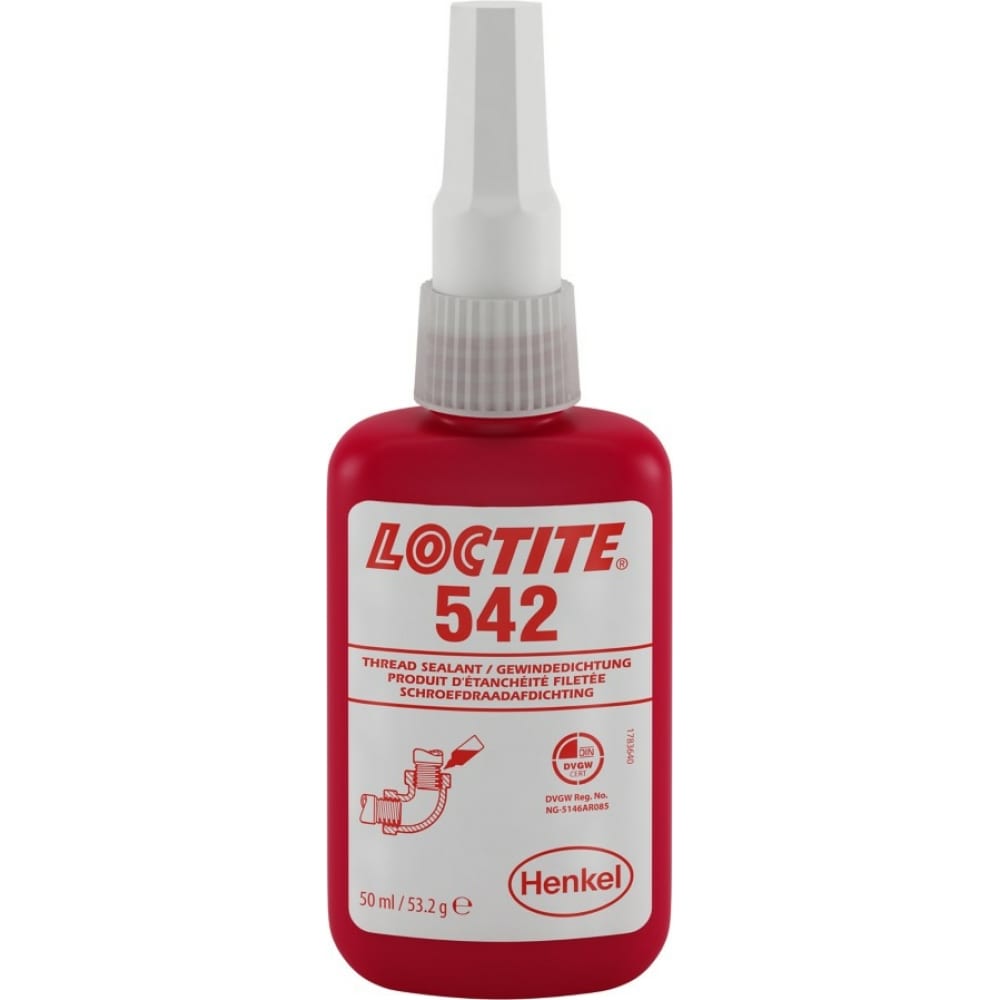 Резьбовой уплотнитель Loctite 542 текучий 50мл 246613 резьбовой уплотнитель loctite 542 текучий 50мл 246613