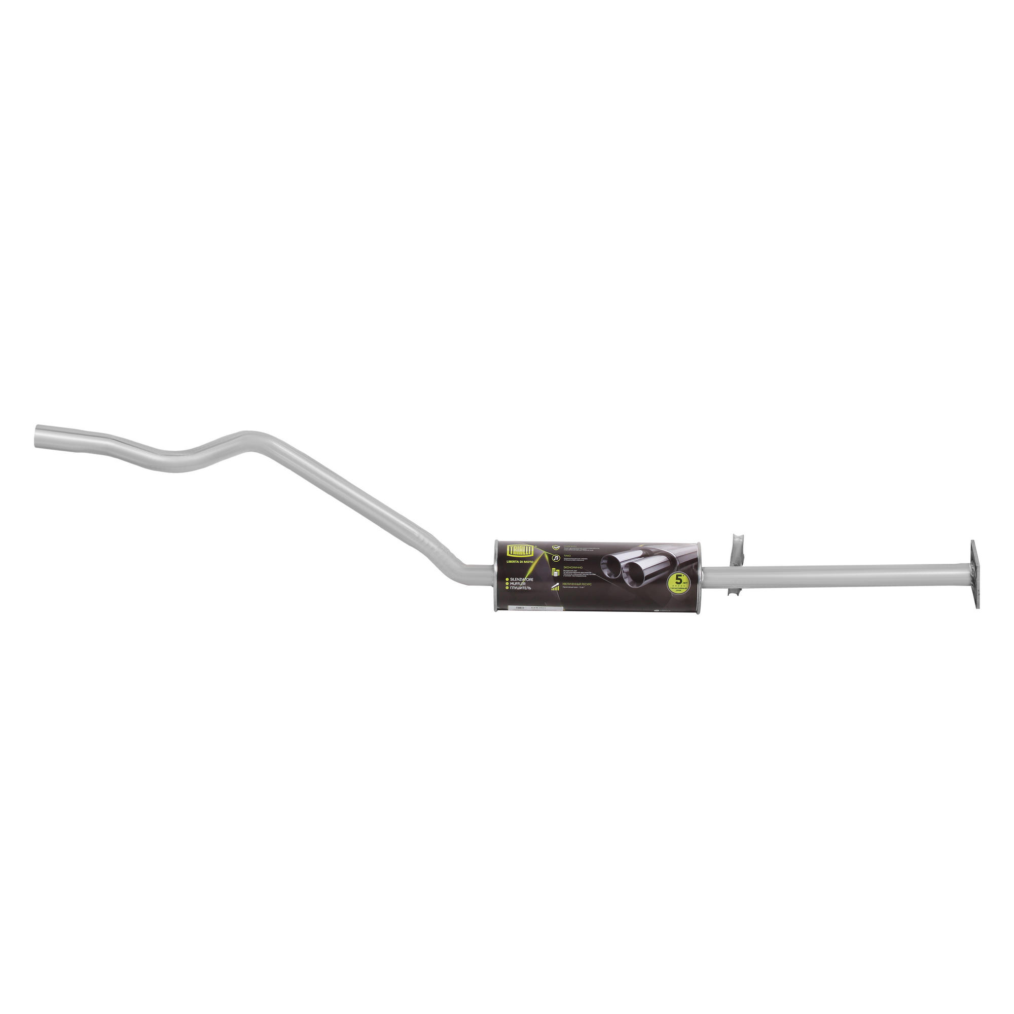 

Глушитель Daewoo Nexia дополнительный TRIALLI EAM 0501