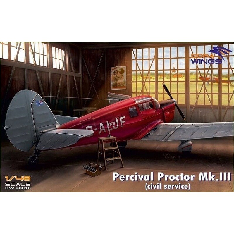 

DW48016 Percival Proctor MK.III гражданская служба