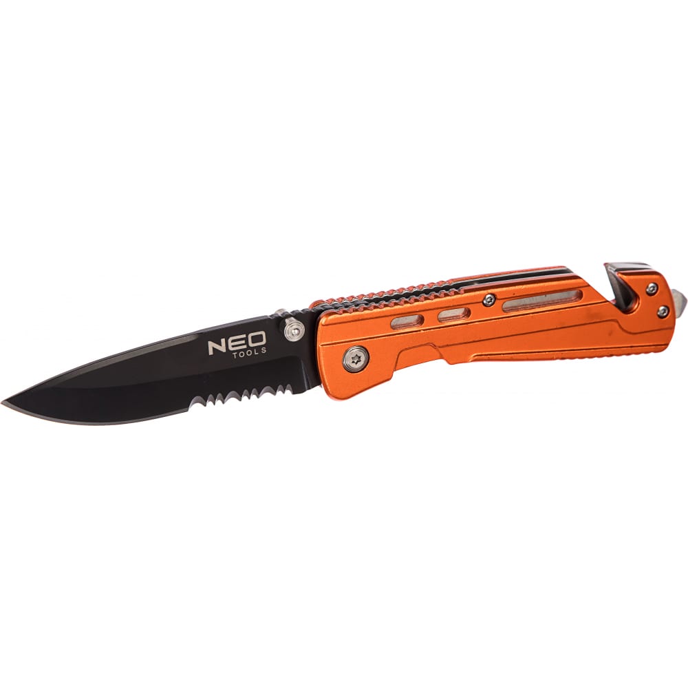 

Складной нож для разрезания ремней NEO Tools 63-026, Оранжевый, 63-026