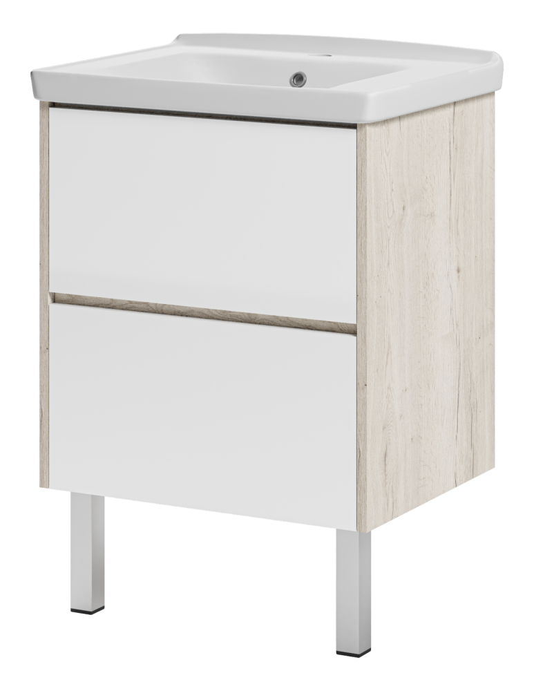 

Тумба без раковины Misty МДФ 65х90х45,белый