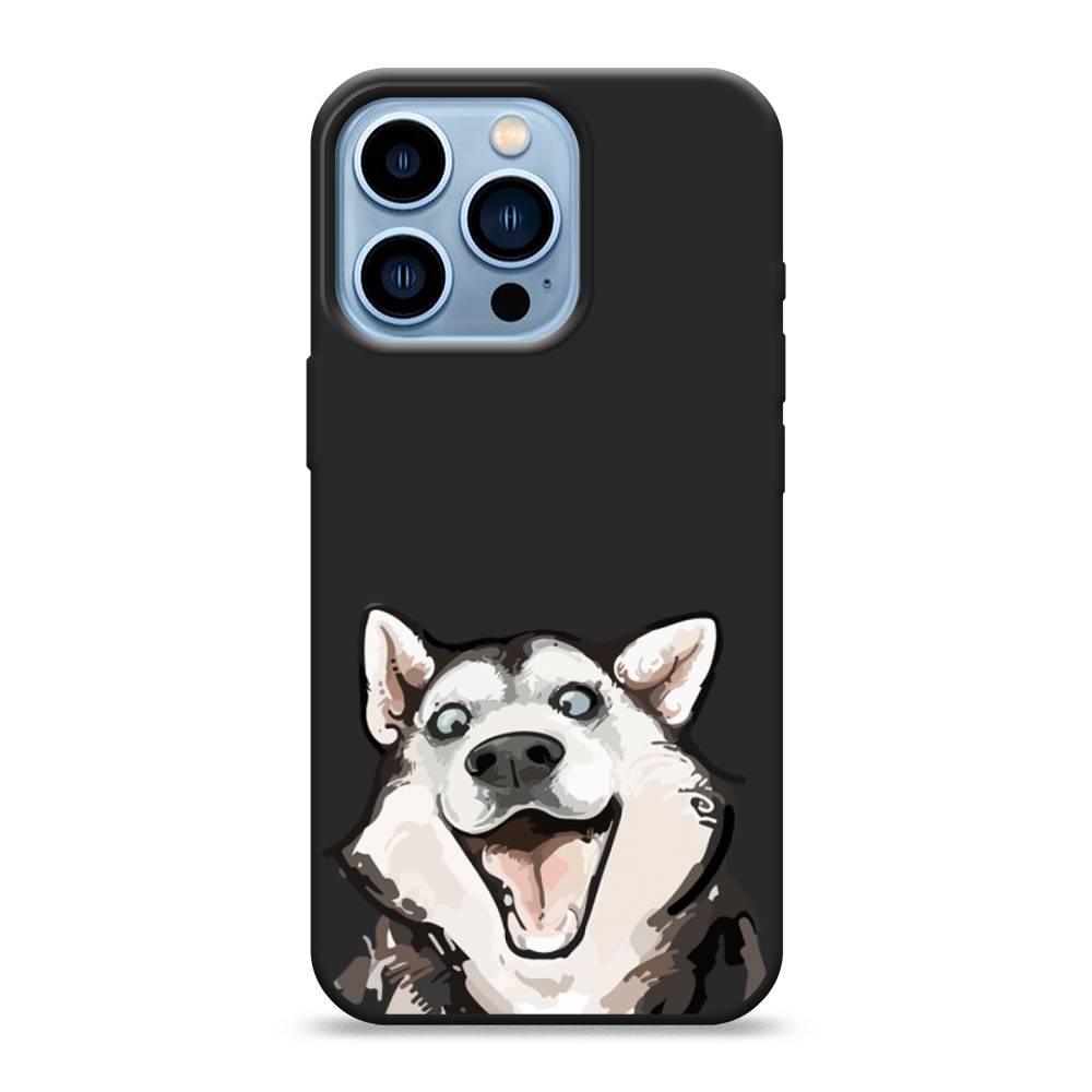

Чехол Awog на Apple iPhone 13 Pro / Айфон 13 Pro "Радостный хаски", Разноцветный, 14352-1