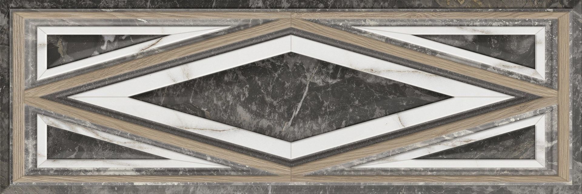 

Плитка Azteca Azteca Nebula R90 Boisserie Black 30x90 1.08 м2, Azteca