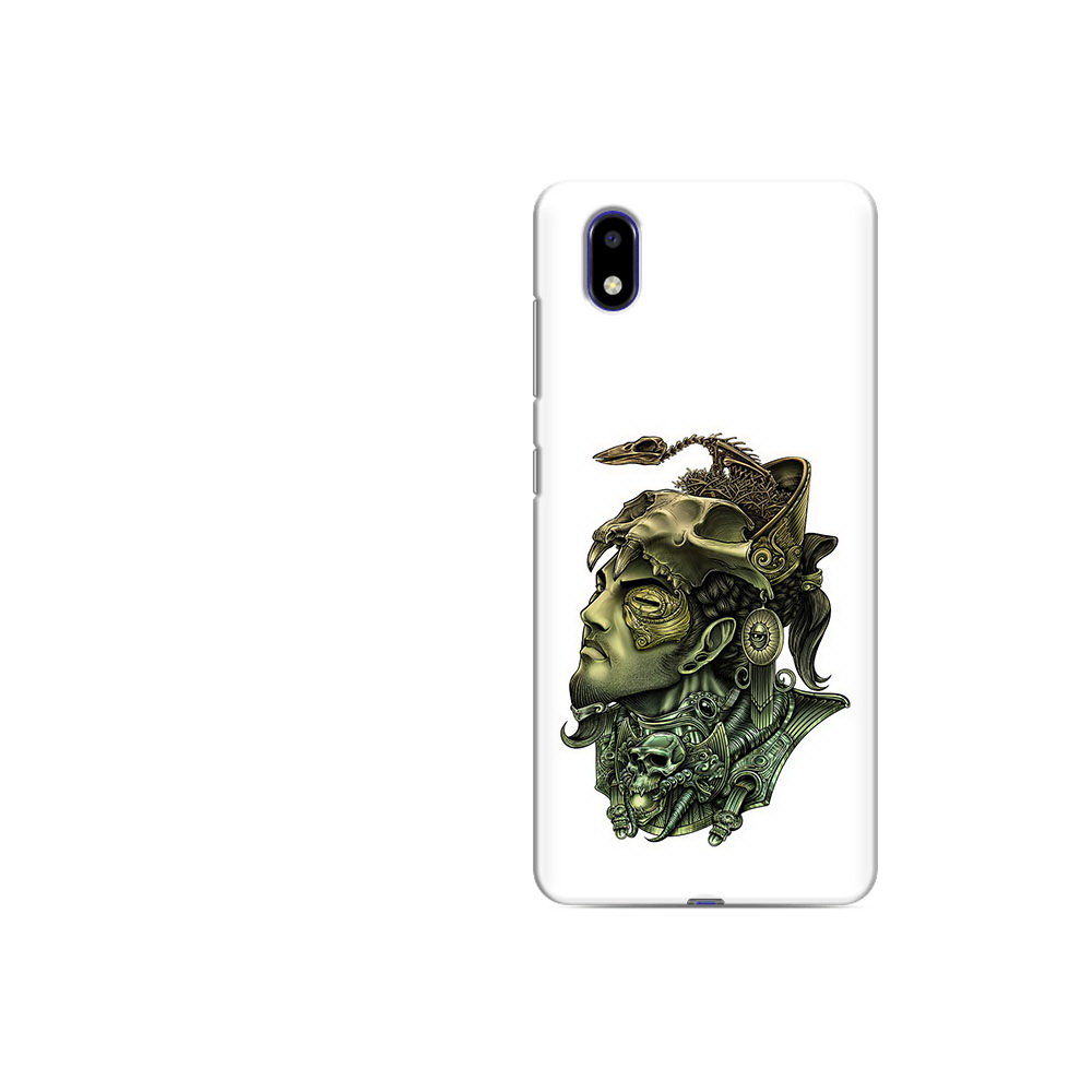 

Чехол MyPads Tocco для ZTE Blade A31 Lite бронзовый воин (PT162823.461.248), Прозрачный, Tocco