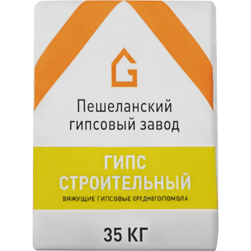 

Строительный гипс Пешеланский гипсовый завод 35 кг STD_MSK_00005
