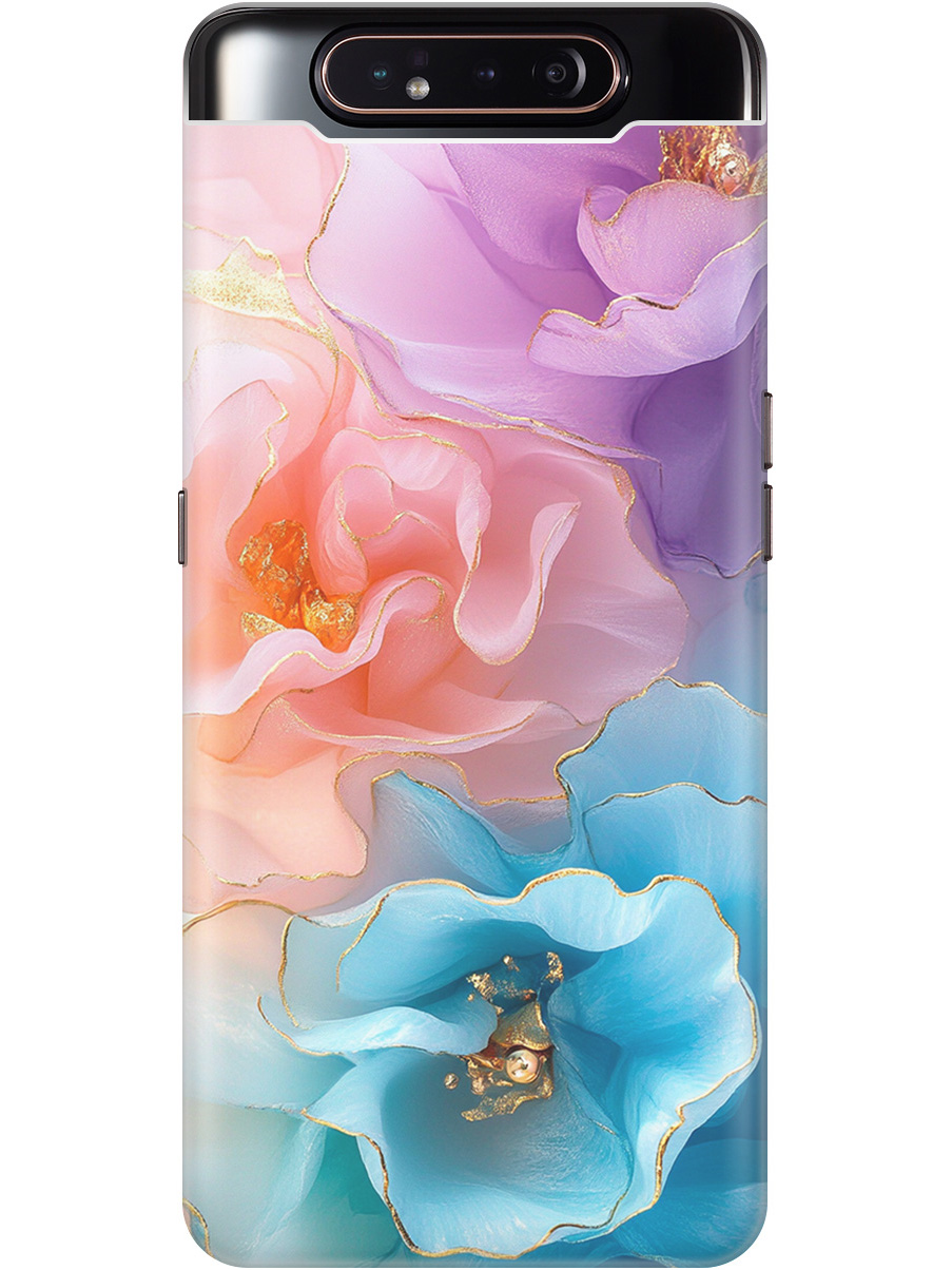 

Силиконовый чехол на Samsung Galaxy A80 / A90 с принтом "Изумительные цветы", Прозрачный;фиолетовый;голубой;оранжевый;розовый, 721421523