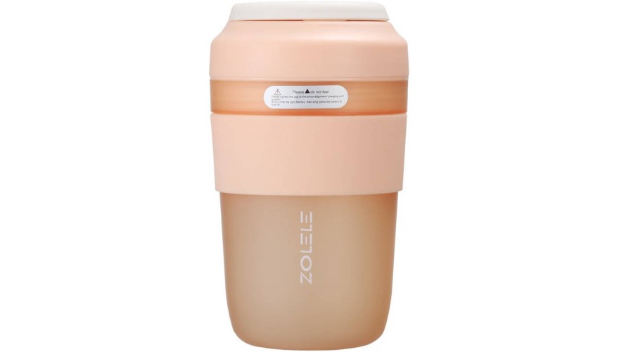 Соковыжималка центробежная ZOLELE Zi102 65 Вт розовая шейкер с чашей под протеин тяжеловес 500 мл