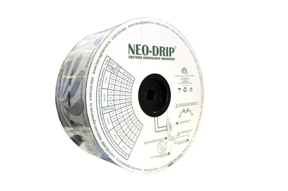 Капельная лента Нео Дрип шаг 15, 1000 м