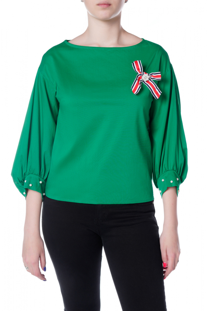 

Блуза женская Joie Clair JC40050_1 зеленая S/M, JC40050_1