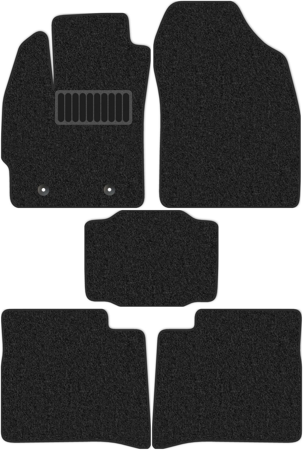 

Коврики текстильные Allmone Классик для Toyota Prius III XW30 2009 - 2016, 4829-S5NLT-A
