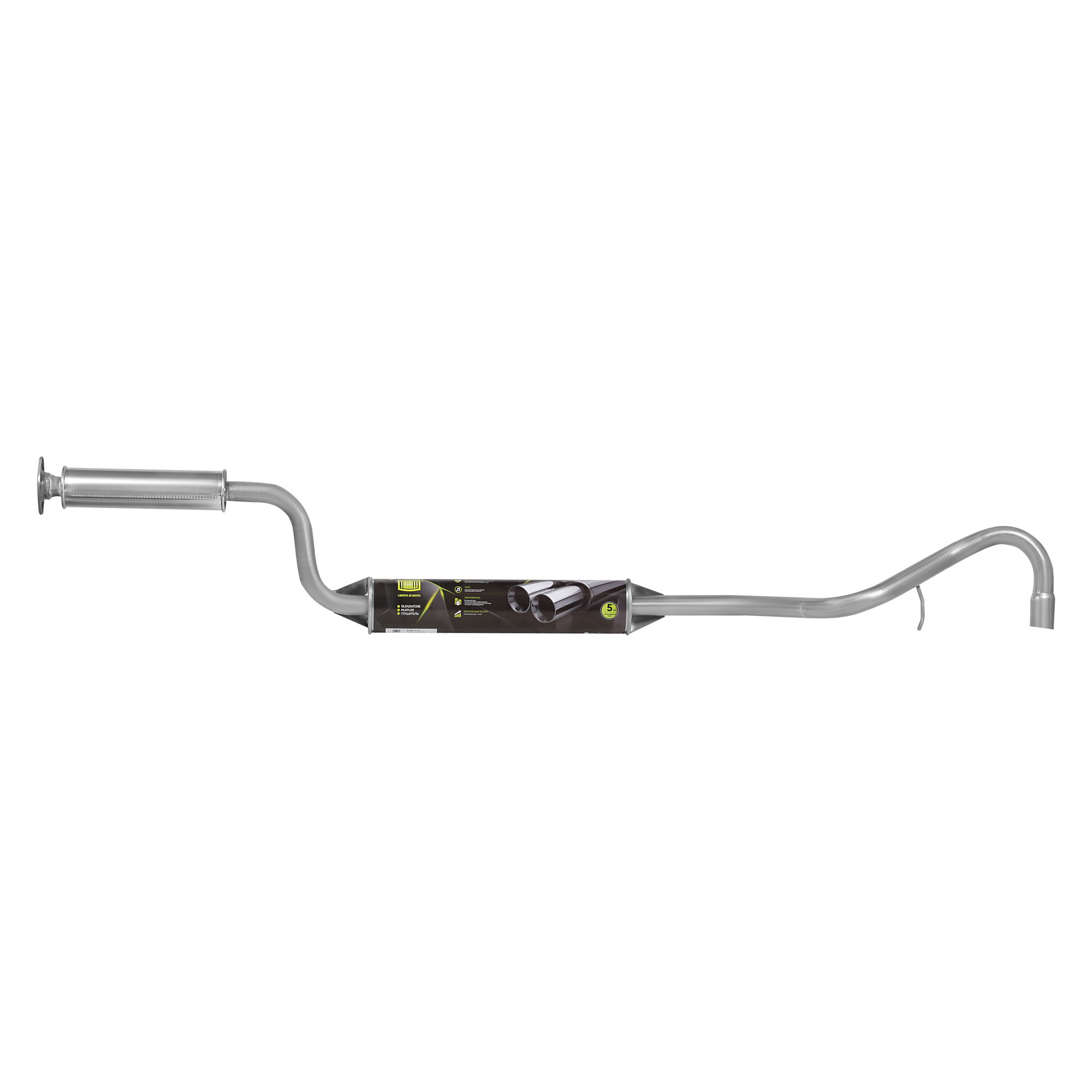 

Глушитель Лада 2123 Chevrolet Niva TRIALLI EAM 0131