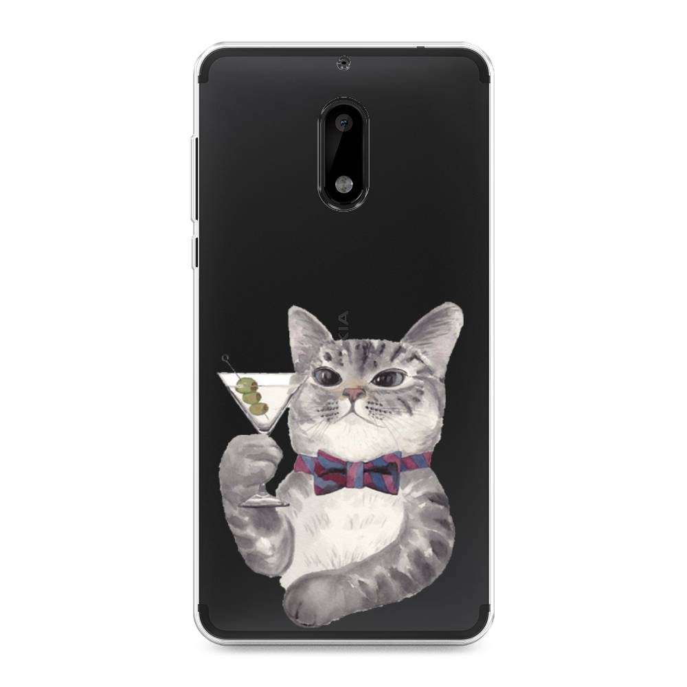 

Чехол Awog "Кот джентльмен" для Nokia 6
