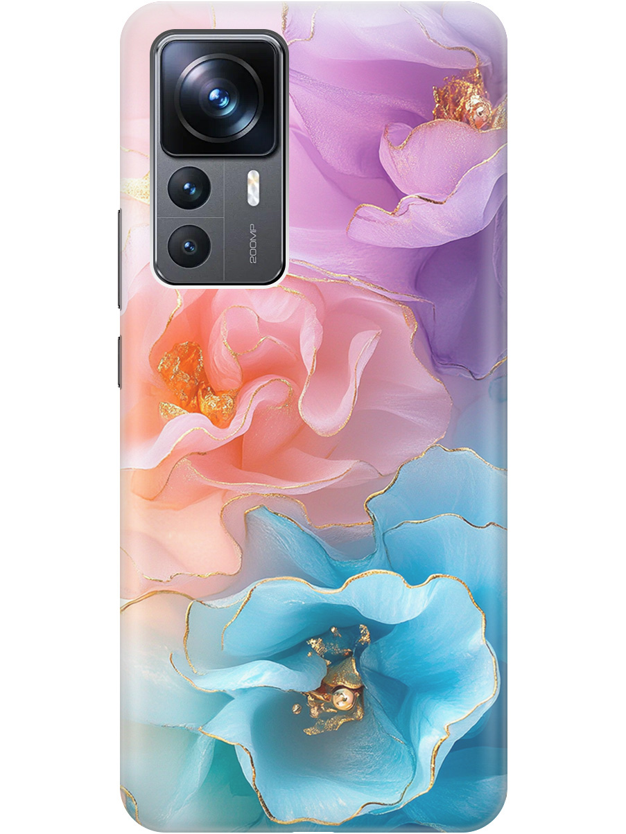 

Силиконовый чехол на Xiaomi 12T / 12T Pro с принтом "Изумительные цветы", Прозрачный;фиолетовый;голубой;оранжевый;розовый, 762091923