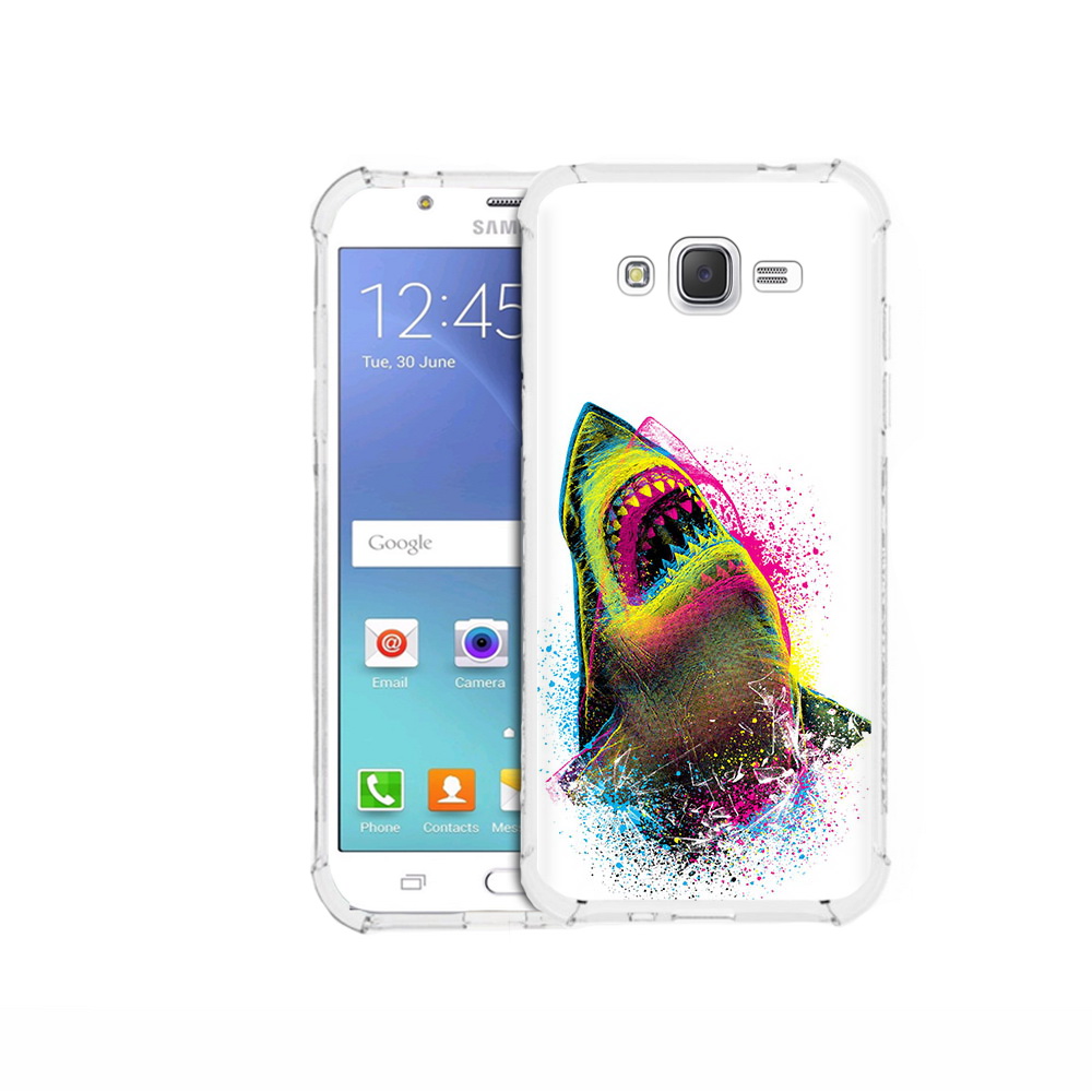 

Чехол MyPads Tocco для Samsung Galaxy J5 (2015) челюсти-2 (PT15272.579.674), Прозрачный, Tocco