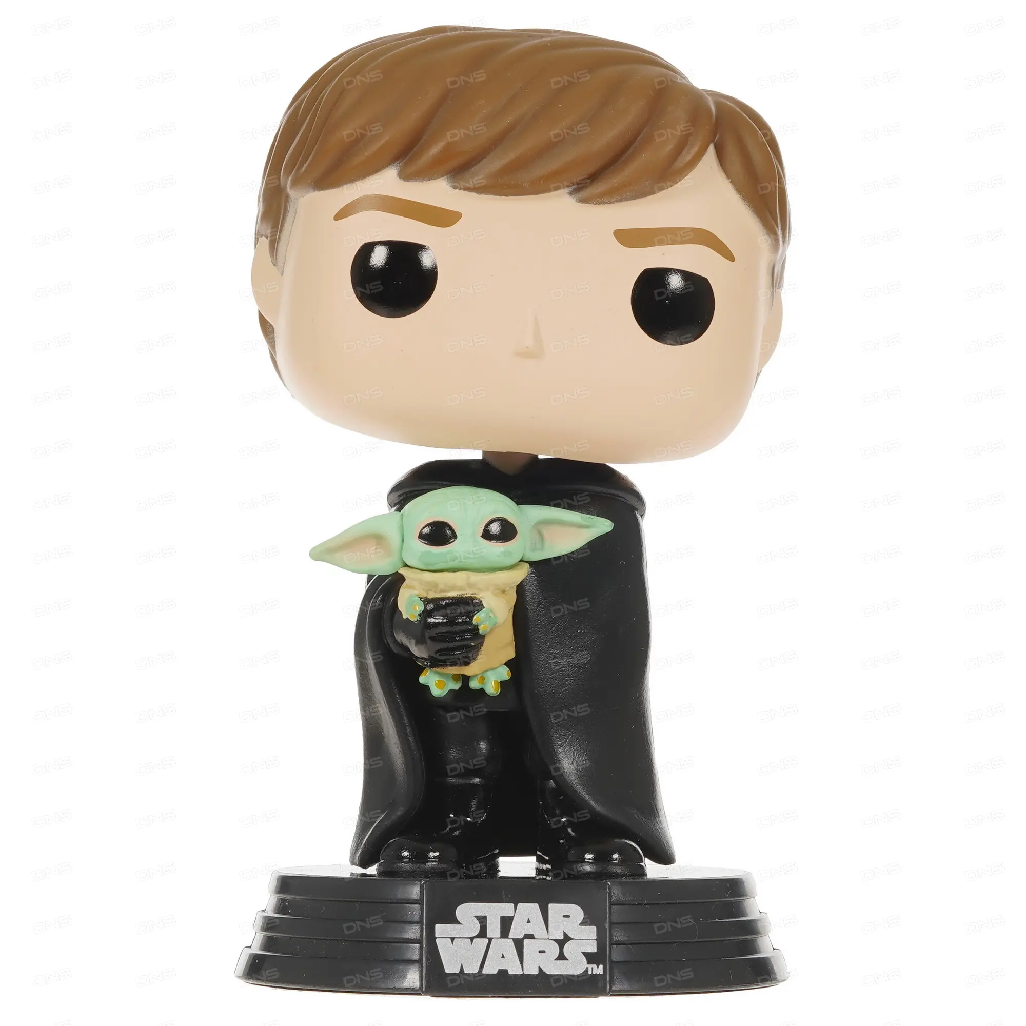 фото Фигурка funko pop! bobble: star wars mandalorian: luke skywalker with grogu