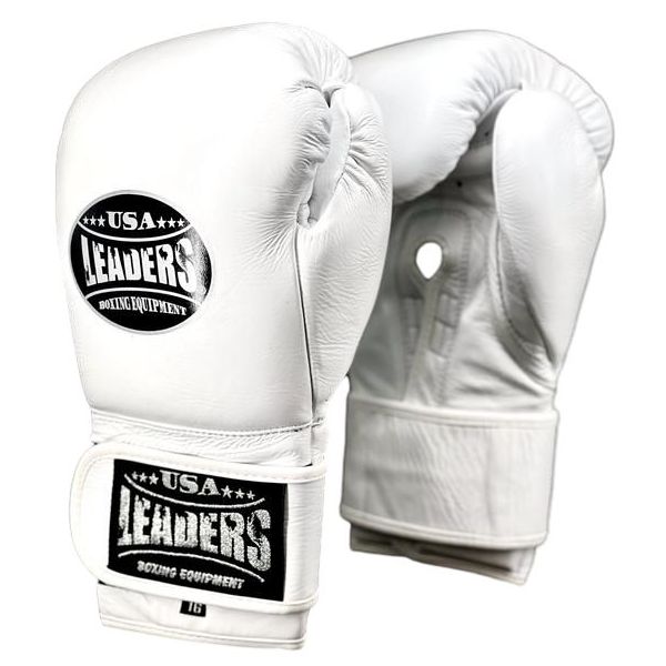 Спаринговочные перчатки Elite Soft Gloves (White) 14 oz