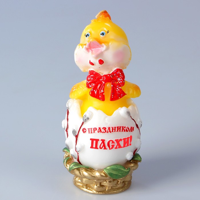 

Декоративная свеча «Пасхальный цыпленок»