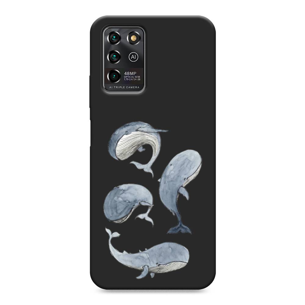 

Чехол Awog на ZTE Blade V30 Vita / ЗТЕ Блэйд V30 Vita "Киты", Разноцветный, 135052-1